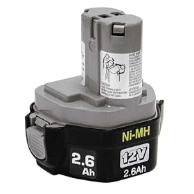 Makita 193157-5 1234 12-Volt 2.6 Amp Hour NiMH Pod Style Battery