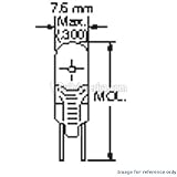 Found in Bausch and Lomb Topcon and Welch Allyn Microscope and Medical Equipment - H/6V/10W/G4/T2.25/CL/100H - PLT - ANSI 787