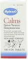 Hyland's Calms Nervous Tension and Sleeplessness Tablets, Natural Homeopathic Relief of Nervous Tension, 100 Count