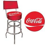 Coca Cola Pub Stool With Back