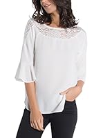 La belle parisienne Blusa Zoe (Blanco)