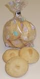 Gourmet Food : Scott's Cakes 1/2 lb. Almond Macaroon Cookies in a Easter Egg Bag
