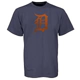 Majestic Detroit Tigers Blue Cooperstown Big Time Play T-shirt