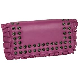 Buy Betsey Johnson We're Just Frilled Checkbook Wallet by Betsey Johnson