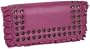 Betsey Johnson We're Just Frilled Checkbook Wallet,Pink,one size