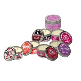 PHEROMONE Soy Massage Candle in Burning Desire - Passion Fruit