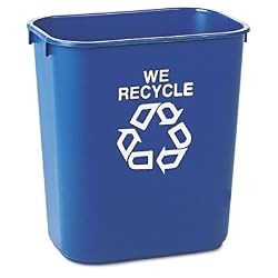 Rubbermaid Comm. FG295600BEIG Soft Wastebasket