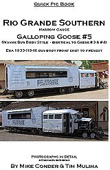 Image of: Rio Grande Southern: Galloping Goose #5 (Quick Pic Book)
