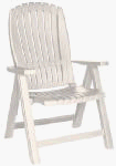 garden and patio furnitures item: 5Pos Clay Adirondack
