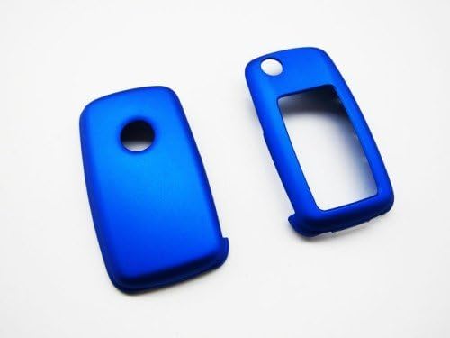 Remote Key Protection Case Metallic Blue Color For Volkswagen VW New MK6 Type Remote Key