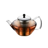Bodum 5-Cup Classic Glass Tea Press with Stainless Steel Infuser