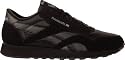 Reebok Men's Classic Nylon Sneakers,Black/Black/Carbon,15 M