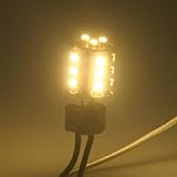 IMAGE OF Tower Type G4 Base 10 to 32 Volt AC DC 18 SMD Warm White LED 186 Lumen 360 degree Light Bulb, 1412WW