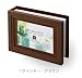 ユーパワー WOODEN PHOTO FRAME メモリーズ木製アルバムフォトフレーム 1ウィンドー ブラウン EF-01802