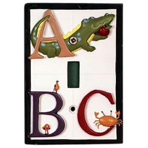 Kidsline First Abc Switchplate Cover