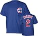 Ryan Theriot Blue Majestic Name and Number Chicago Cubs T-Shirt