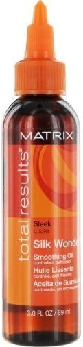 TOTAL RESULTS by Matrix SLEEK SILK WONDER SMOOTHING OIL 3 OZ ( Package Of 3 )