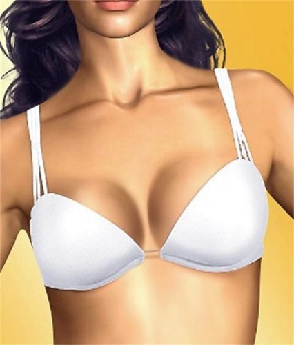 Wonderbra Clear Front Deep Plunge Push-Up Bra