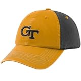 NCAA '47 Brand Georgia Tech Yellow Jackets Charcoal Franchise Carbon Fitted Hat (Small)