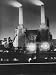 Coal Ships Unload at Battersea Power Station, July 1950 Photographic Poster Print by Mirrorpix, 30x40
