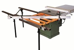Exaktor EX60 Table Saw Open Grid Sliding System with Guide Rails, Fence, Table Assembly, Extension Bars and Blocks