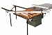 Exaktor EX60 Table Saw Open Grid Sliding System With Guide Rails, Fence, Table Assembly, Extension Bars & Blocks