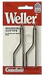 Weller 7250W Standard Replacement Tip for D550 Professional Soldering Gun - 2 per Package