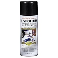 Rust-Oleum 7250830 Metallic Spray, Black Night, 11-Ounce