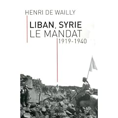 Liban, Syrie : le mandat : 1919-1940