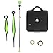 Black Quartz Clock Movement Mechanism DIY Repair Parts Kit + Luminous Hands New