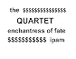 the Quartet  enchantress of fate (the Quartet, novel eight)