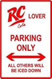 RC COLA LOVER PARKING sign * street cola