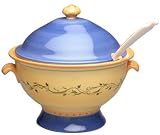 Pfaltzgraff Pistoulet La Soupiere de St. Pierre Soup Tureen with Ladle