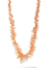 Necklace Pink Branch Coral Single Strand