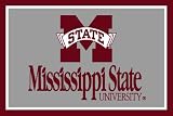Mississippi State Bulldogs ( University Of ) NCAA 3x5 Area Rug