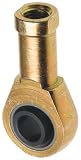 Steel Rod End w/o Studs, 5/16-24 Thread x 2.312 Overall Length (Pack of 1)