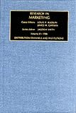 Review JAI Press  / Research in Marketing: A Research Annual : Distribution Channels and Institutions, 1986 (Research in Marketing)