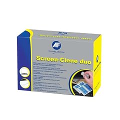 AF SCR020 Screen-Clene duo Reinigungst�cher 8,6x12,4x5cm silber/blau Inh.20 Paar