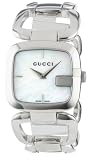 Gucci Women's YA125404 G-Gucci Medium White Mother of Pearl Dial Watch