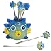 Whimsical Blowfish Cocktail Picks Food Picks, set of 6