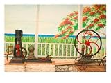 18th Century Rum Distillery, Marie-Galante Island, Guadaloupe, Caribbean Photographic Poster Print by Walter Bibikow, 24x18