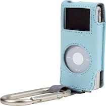 Belkin Carabiner Case for iPod nano 1G, 2G (Blue/Gray)