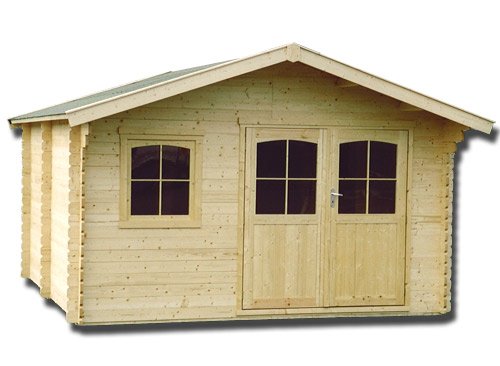 Decor et jardin - Abri de jardin en bois massif 34 mm - 11,04 m²