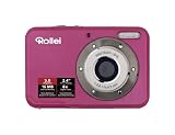 Rollei Compactline 52 Digitalkamera (5 Megapixel, 8-Fach digital Zoom, 6,1 cm (2,4Zoll) Farb TFT-LCD) rosa