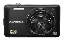 Olympus VG-160 Digitalkamera (14 Megapixel, 5-fach opt. Zoom, 7,6 cm (3 Zoll) Display, bildstabilisiert) schwarz