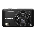 Olympus VG-160 Digitalkamera (14 Megapixel, 5-fach opt. Zoom, 7,6 cm (3 Zoll) Display, bildstabilisiert) schwarz