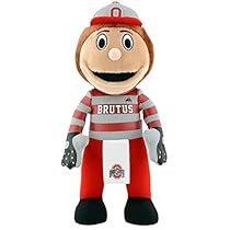 NCAA Ohio State Buckeyes Plush Doll, Red, 10