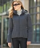 Calvin Klein Satin-Grid Quilted Puffer Coat
