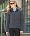 Calvin Klein Satin-Grid Quilted Puffer Coat