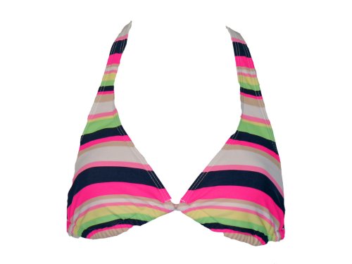 Hobie Pink Dawn Patrol Halter Triangle Top (Medium)